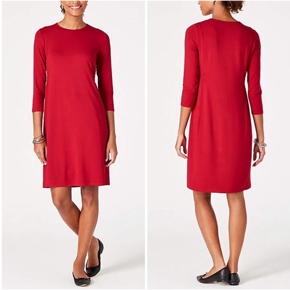 j jill red dress